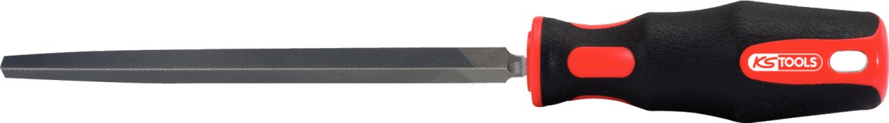 KS Tools 250mm Cut1 Tri-Bastard File โ image 1