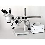Amscope-HL150-AY-150W-Fiber-Optic-Dual-Gooseneck-Microscope-Light-Illuminator