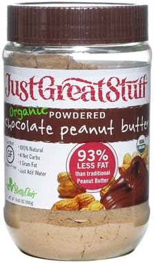 Just Great Stuff 6.35 Ounce Chocolate Powdered Peanut Butter