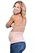 Belly Bandit Belly Boost Pregnancy Support Band - Comfortable & Discreet Grow-with-You Pregnancy Belly Band with Ultra-Soft & Breathable Knit, Nude, Large