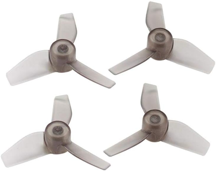 Rakonheli 31mm 3 Blade Clear Propeller (2CW+2CCW; 0.8mm Shaft) (Black) - Blade Inductrix/FPV