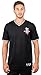 NBA Ultra Game Men's Air Mesh Team Logo V-Neck Jersey T-Shirt, ,