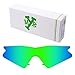MRY Polarized Replacement Lenses for Oakley M Frame Sweep Sunglasses - Rich Option Colors (Emerald Green Mirror-Polarized, 0)
