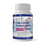 Dr. Jeff's High Potency Calcium Pyruvate 1500mg Daily Antioxidant Formula 60 Capsules - Includes Bonus Diet eBook