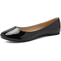 CIOR Women Ballet Flats Classy Simple Casual Slip-on Comfort Walking Shoes