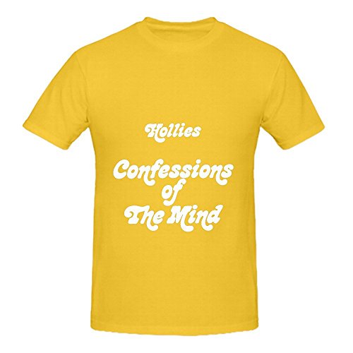 The Hollies Confessions Of Mind Greatest Hits Men Round Neck Music T Shirts