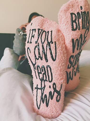 4 Passionette+Fuzzy+Wine+Socks+Housewarming