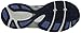 ASICS Women's Gel 190 TR Training Shoe, White/Periwinkle/Midnight Navy, 8 M US