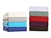 HollyHOME 1500 Soft Brushed Microfiber Bed Sheet Set, 4 Pieces Twin Size Sheets, Teal