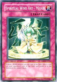 Yu-Gi-Oh! - Spiritual Wind Art - Miyabi (CRV-EN053) - Cybernetic Revolution - 1st Edition - Common
