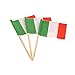 Royal Italian Flag Picks, Package of 144