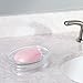 iDesign Franklin Bar Soap Dish for Bathroom Vanities, Kitchen Sink - Clear,45120