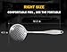 Skimmer Spoon/Strainer Ladle - Stainless Steel - with Sanding Handle - perforated style for Kitchen Food (13-in)