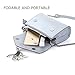 Adjustable Phone Stand, GVDV Foldable Desk Phone Mount Sturdy Cradle with Strong Suction Cup, Holder for iPhone 7 6 6s Plus 5 5s 5c Charging