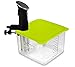 EVERIE Collapsible Silicone Lid, Compatible with Anova and Compatible with Rubbermaid 12,18,22 Quart Sous Vide Container (Corner mount)