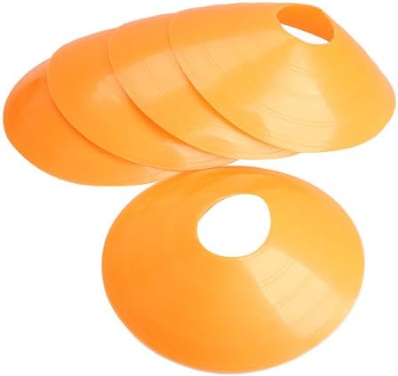 Pack of 5 Half Cone Markers Soccer Football Training Sports Marker Discs Landmark