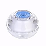 UnicornTech HM-04 Portable Cool Air Humidifier with USB Cable - It's Also a Cute Crystal Night Light - Small Mini Portable Lightweight Quiet Ultrasonic USB Mist Aromatherapy Aroma Diffuser (Blue)