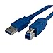 StarTech.com 1 ft / 30cm SuperSpeed USB 3.0 Cable A to B - USB 3 A (m) to USB 3 B (m) (USB3SAB1),Blue