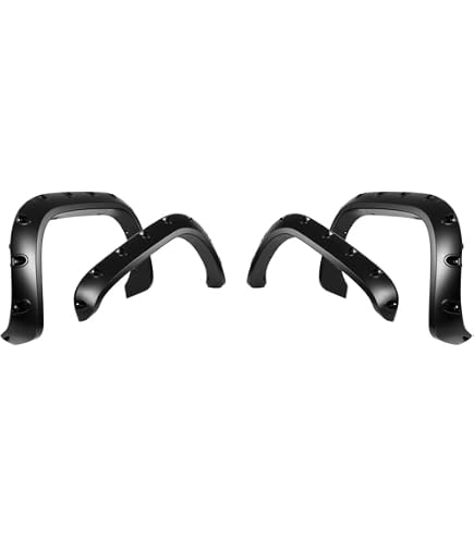 Textured Black Fender Flares – Full Set Of 4 – Fits 1994-2002 Dodge Ram 2500/3500 – OE Style – XTREME TRUX