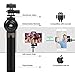 Selfie Stick Tripod, Leelbox Bluetooth Selfie Stick with Tripod and Detachable Wireless Remote, Extendable Monopod Stand Holder Universal for Digital Camera and Android iOS Mobile Smart Phone