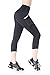 Annjoli Women's Workout Running Leggings Yoga Capris Pants Pocket