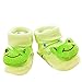 Aivtalk Unisex Baby Cute 3D Cartoon Short Sock Slipper Shoe Bootie-Frog