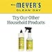 MRS. MEYER'S CLEAN DAY Liquid Dish Soap, Biodegradable Formula, Honeysuckle, 16 fl. oz