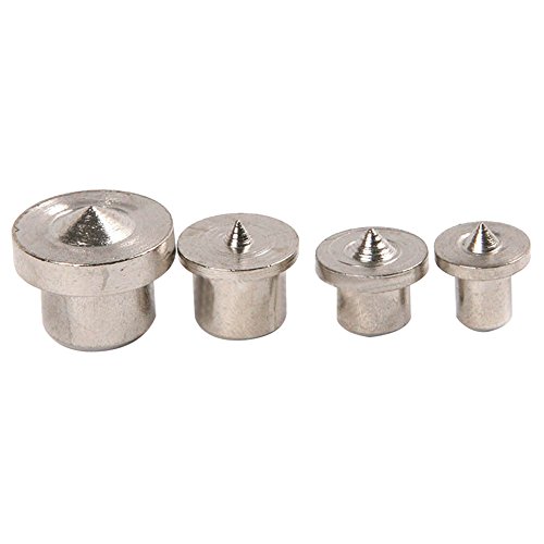 Breynet 8pcs Dowel and Tenon Pins Center Point Set Woodworking Craft Clamp Steel Center Dowel Pins Drill Hole Tool 6 8 10 12mm
