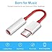 USB C Audio Adapter, Jiunai Type C to 3.5mm Headphone Jack Connector Aux Audio Adapter Cable Compatible with OnePlus 6T OnePlus 7 7 Pro Huawei Mate 20 Pro Xiaomi 6 or Other Type C Smartphonethumb 1