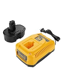 Antrobut - Batería de repuesto para DC9096 3500 mAh, sustituye a la batería Dewalt de 18 V y al cargador de batería DC9310 para baterías Dewalt de 7,2 V, 9,6 V, 12 V, 14,4 V, 18 V, Ni-Cad Ni-Mh DC DW XRP serie Dewalt