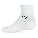 Swiftwick - Aspire TWO, Micro-Crew Compression Socks for Endurance Sports (Medium, White)