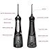 [2019 UPGRADED] Cordless Water Flosser Teeth Cleaner, Portable Water Pick, Oral Irrigator Dental Flosser (300ML Water Tank with 4 Jet Tips), Quiet IPX7 Waterproof Waterjet Flusher for Tooth Cleaning