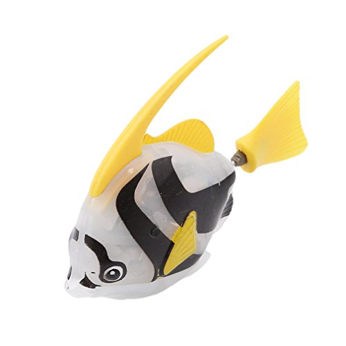 OrliverHL Cute Simulation Swimming Electronic Artificial Fish Tropical Marine Plastic Clown Fish Children Baby Kid Bathing Toys Random Color,1#