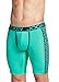 Jockey Men's Underwear Sport Stretch Tech Performance Midway Brief, Aqua Green, L
