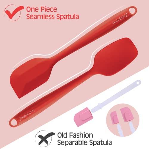 Permanent Replacement Silicone Spatula Set Premium Rubber Spatulas