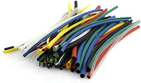 JYS 70Pcs Assortment 2:1 Heat Shrink Tubing Tube Sleeving Wrap Wire Cable Kit