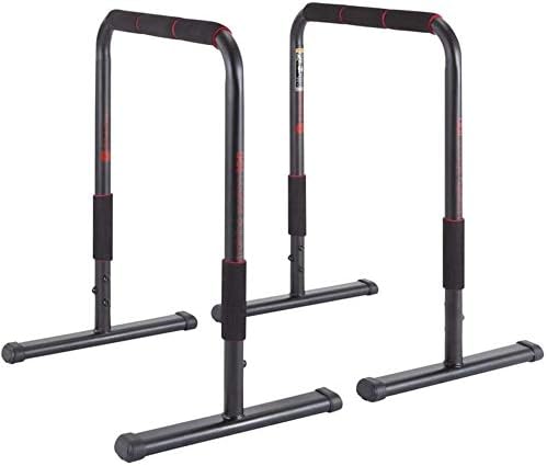 HZC Heavy Duty Station Bars Station Functional Indoor Home Gym Dip Stands Fitness Workout Dip Bar Station Stabilizer