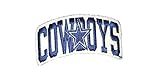 NFL DALLAS COWBOYS Football Team with Star Logo 4.5