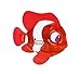 Little Tikes Sparkle Bay Flicker Fish Water Toy - Clown Fish