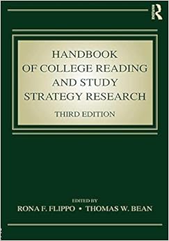 Handbook of College Reading and Study Strategy Research Handbook of College Reading and Study Strategy Research