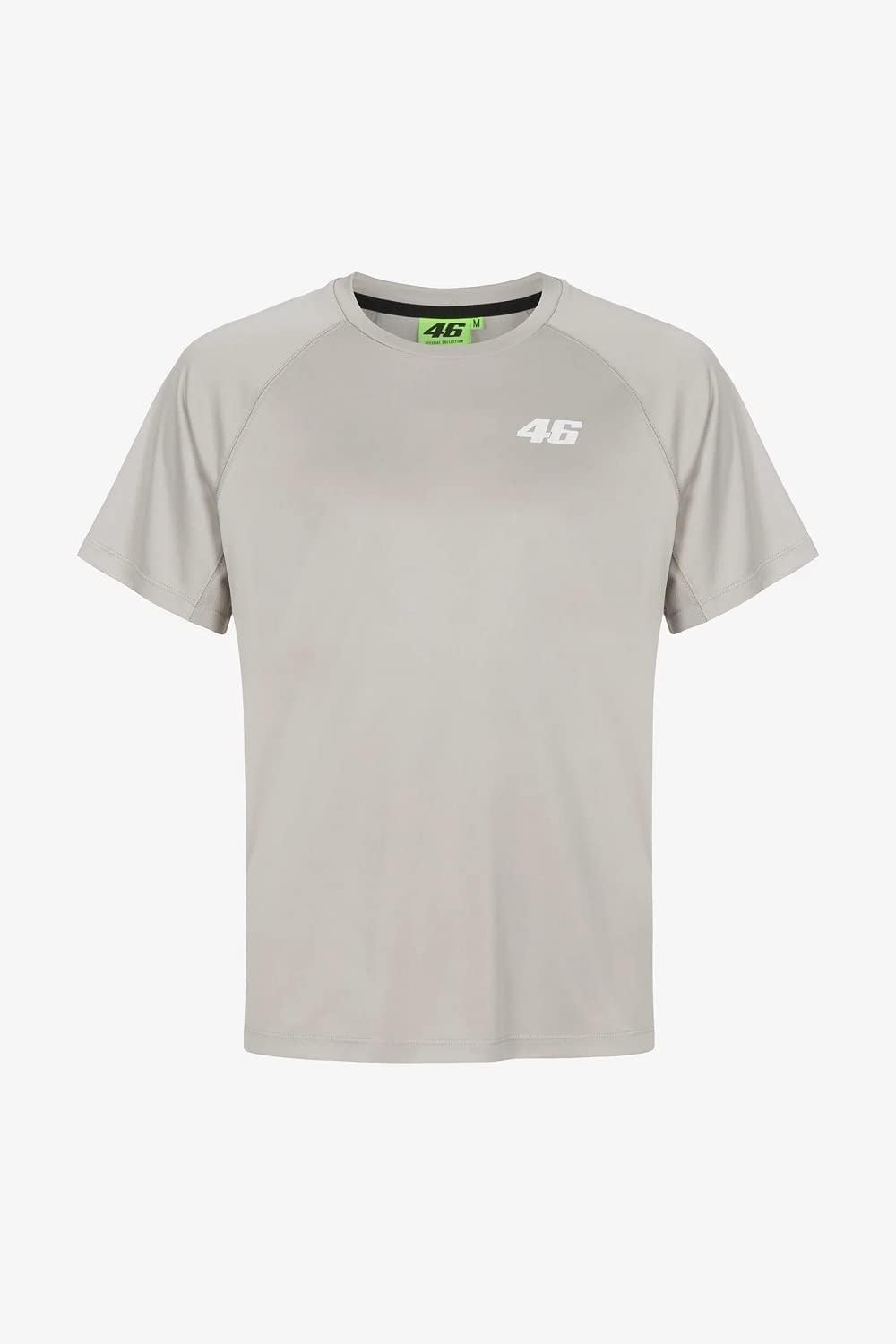 VR 46 Men's Core 46 T-Shirt, Light Grey, XL