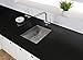 Ruvati RVH7110 Undermount 14 inch Bar Sink 16 Gauge Single Bowl - Stainless Steel