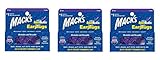 Mack's AquaBlock Earplugs - Purple (2 pair) Pack of 3