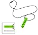 Quell-O Mega Brick Sensory Chew Necklace - Tough - Tactile Chewelry for Mild Chewers (Green)