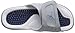 Nike Jordan Men's Hydro XII Retro Wlf Gry/Unvrsty Bl/Mid Nvy/Whi Sandal 10 Men US