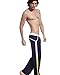 Showtime Men Deep Blue Long Underwear Leggings Long Tight Pants Autumn Winter Pajamas