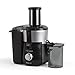 Westinghouse COMINHKPR100901 WJE2BSLA Select Series 2 Speed Fruit & Vegetable Juice Extractor with Custom Pitcher, Black