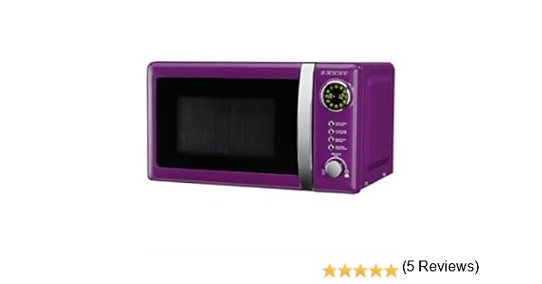 Jocel JMO001313 Microondas púrpura, 700 W, 20 litros, Aluminio ...