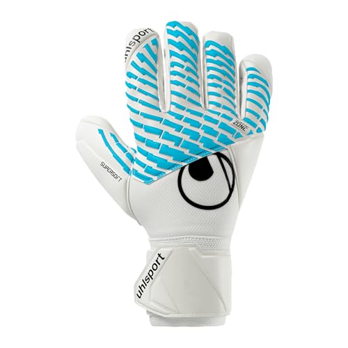 uhlsport Football Goalkeeper Gloves Catch Machine Cybertec Supersoft HN Goalkeeper Gloves for Children and Adults