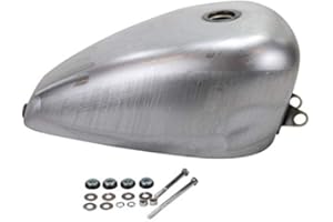 MOTO IRON Rubber Mounted 3.1 Gal Sportster King Tank Fits 1995-03